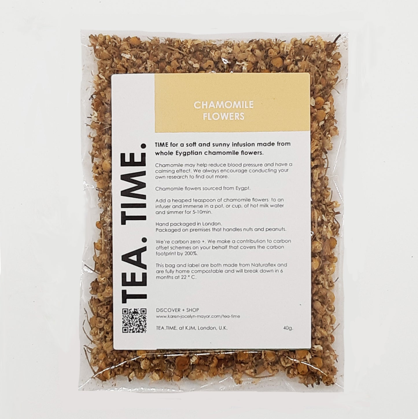 Refill of Chamomile Flowers - 200% Carbon Offset